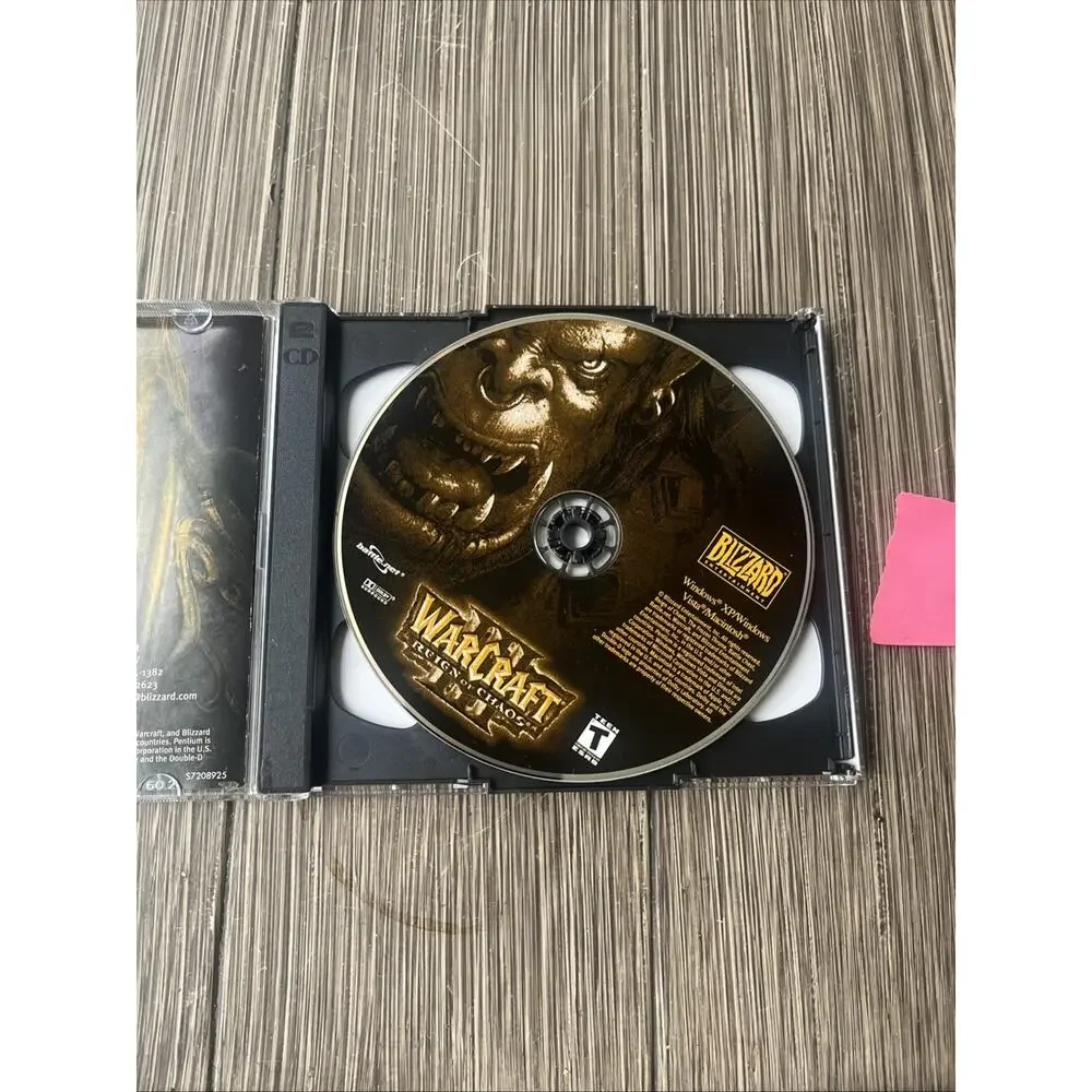 Warcraft III Battle Chest (PC CD-ROM, 2003)